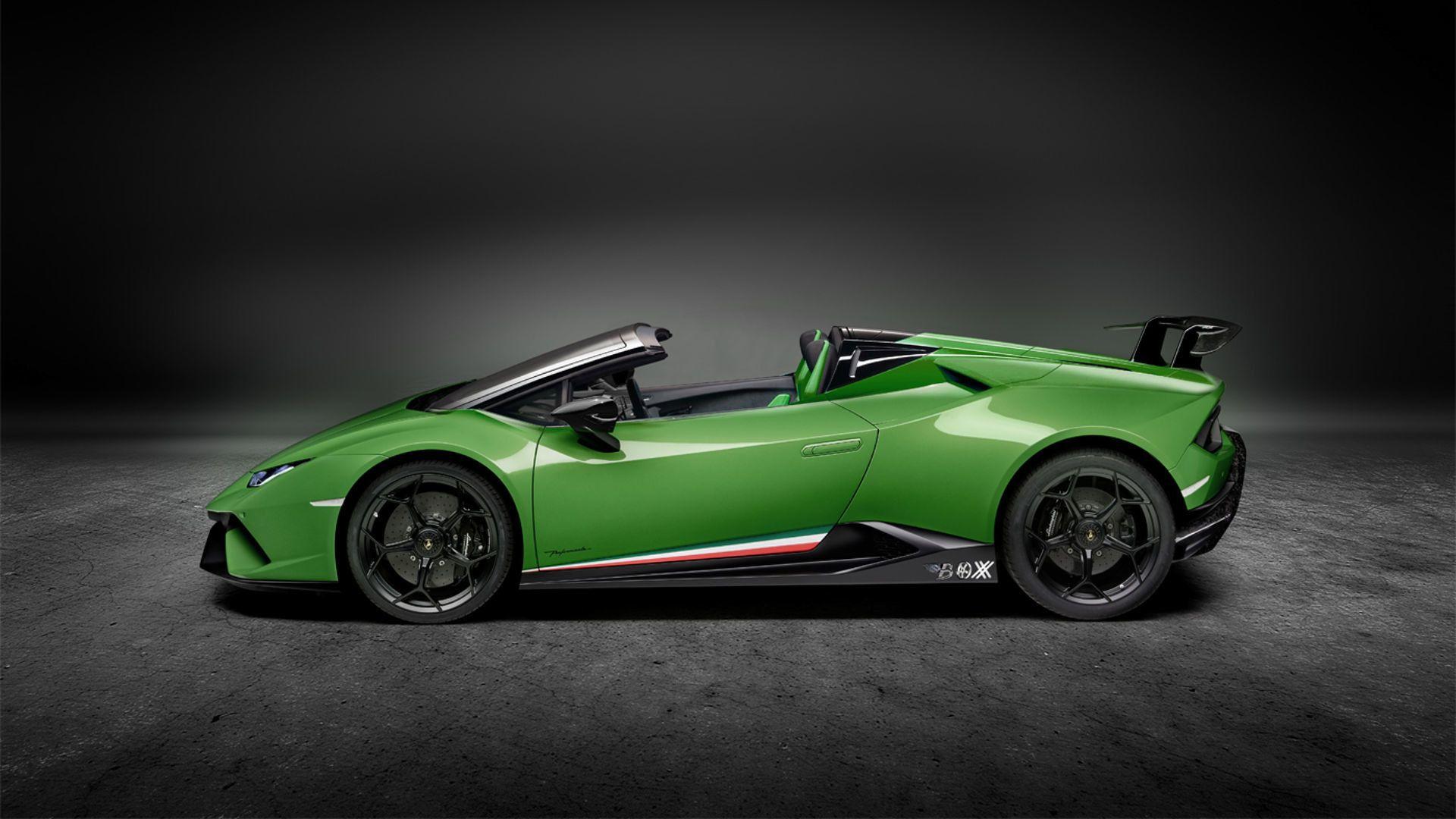 Lambo Huracan Performante Spyder Render Eases The Anticipation