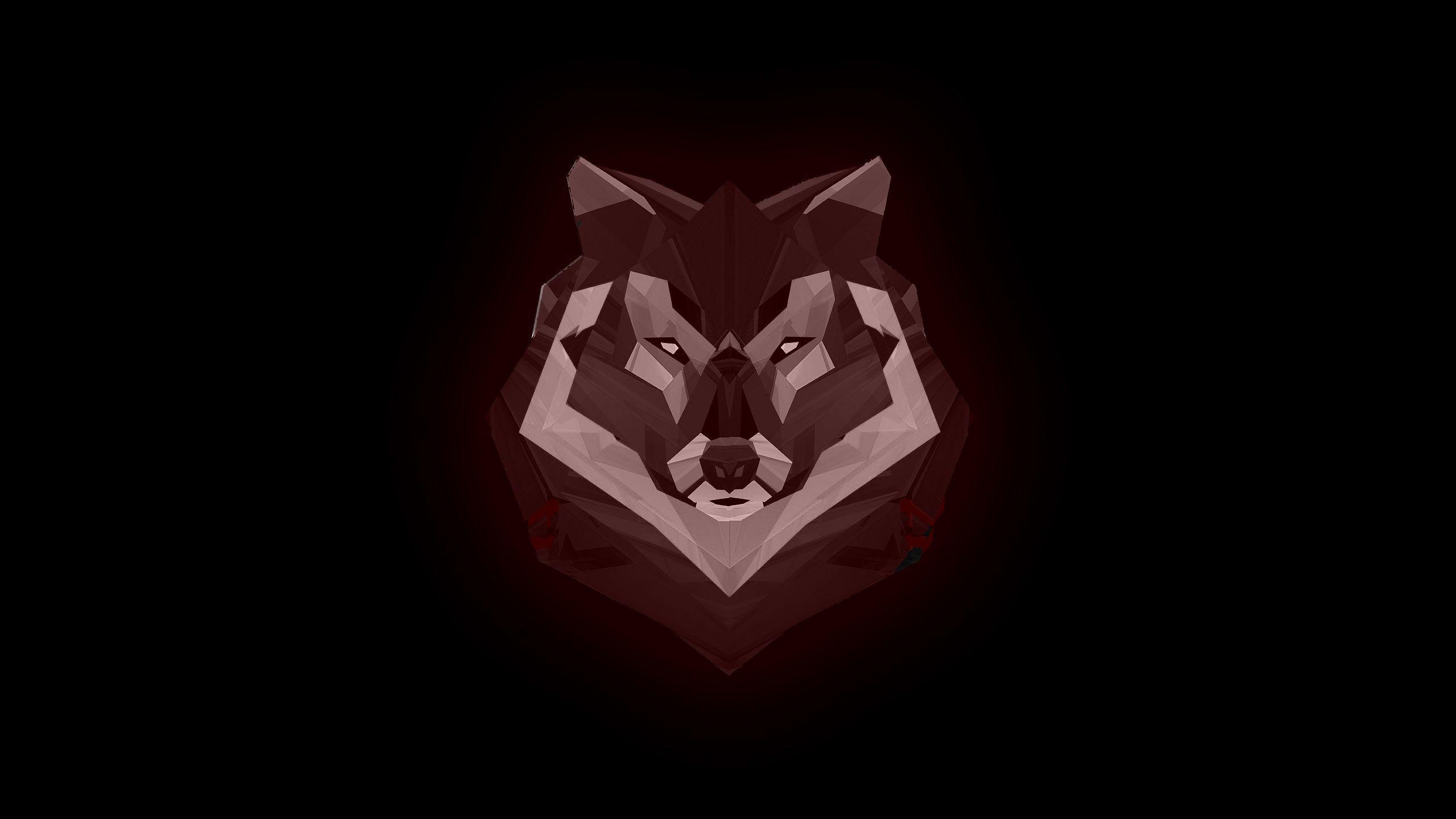 Anime Black Wolf Anime Black and Red Wolf HD phone wallpaper  Pxfuel