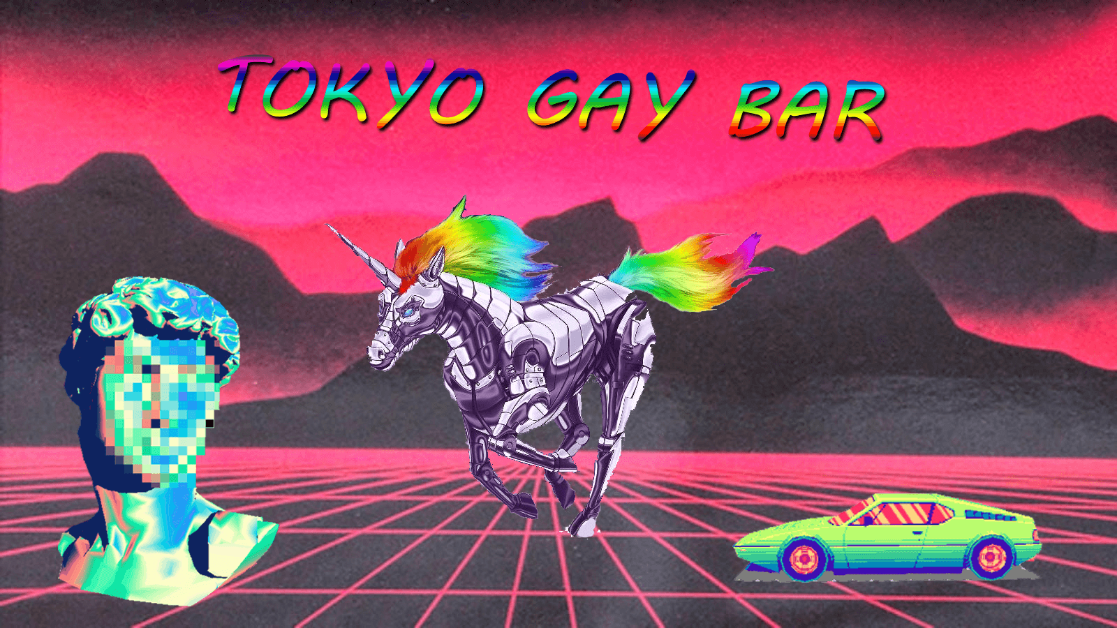 Tokyo Gay Bar Wallpaper