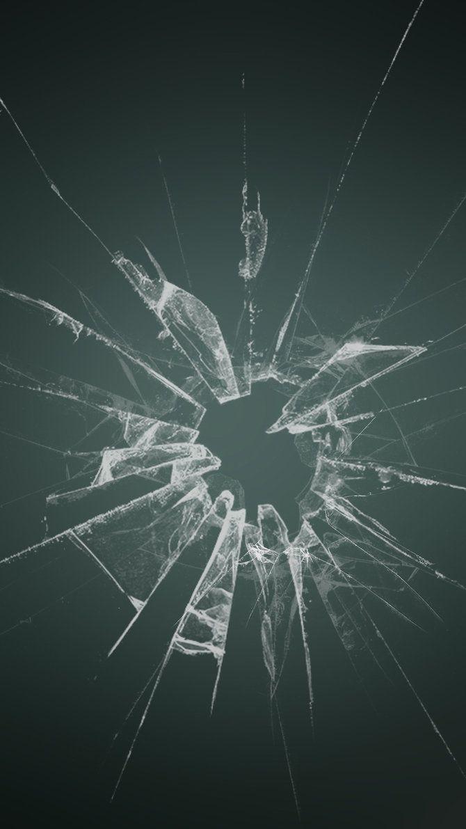 Broken Glass Wallpaper iPhone 6S