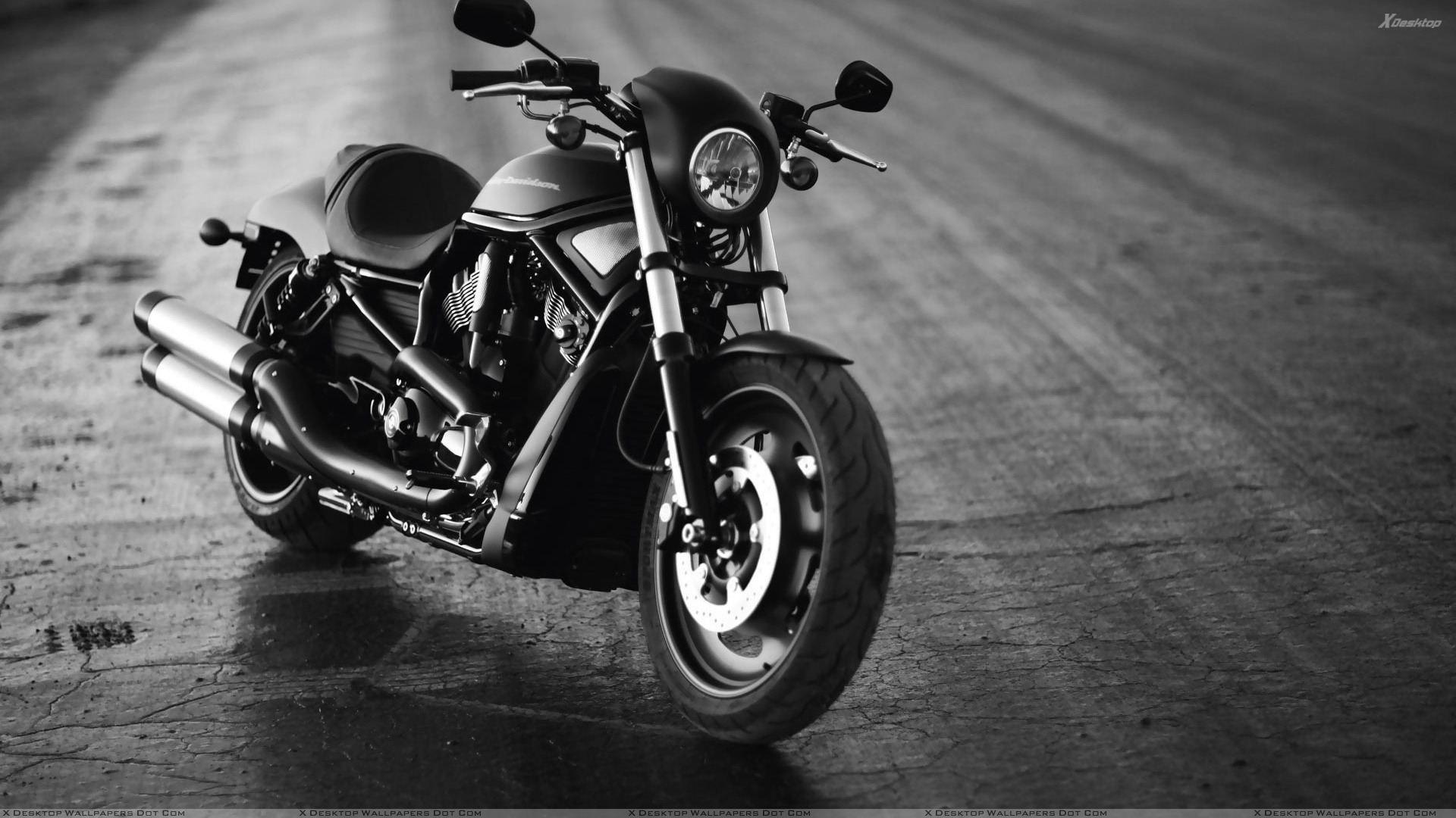 Harley Davidson VRSCDX Night Rod Special In Black Wallpaper