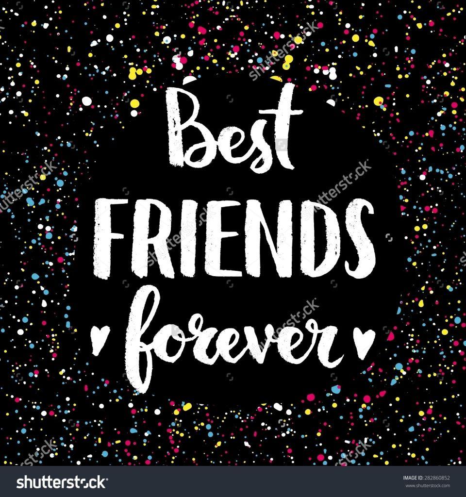 Friends Forever, black, feelings, friendship, corazones, love, red, white,  HD phone wallpaper | Peakpx