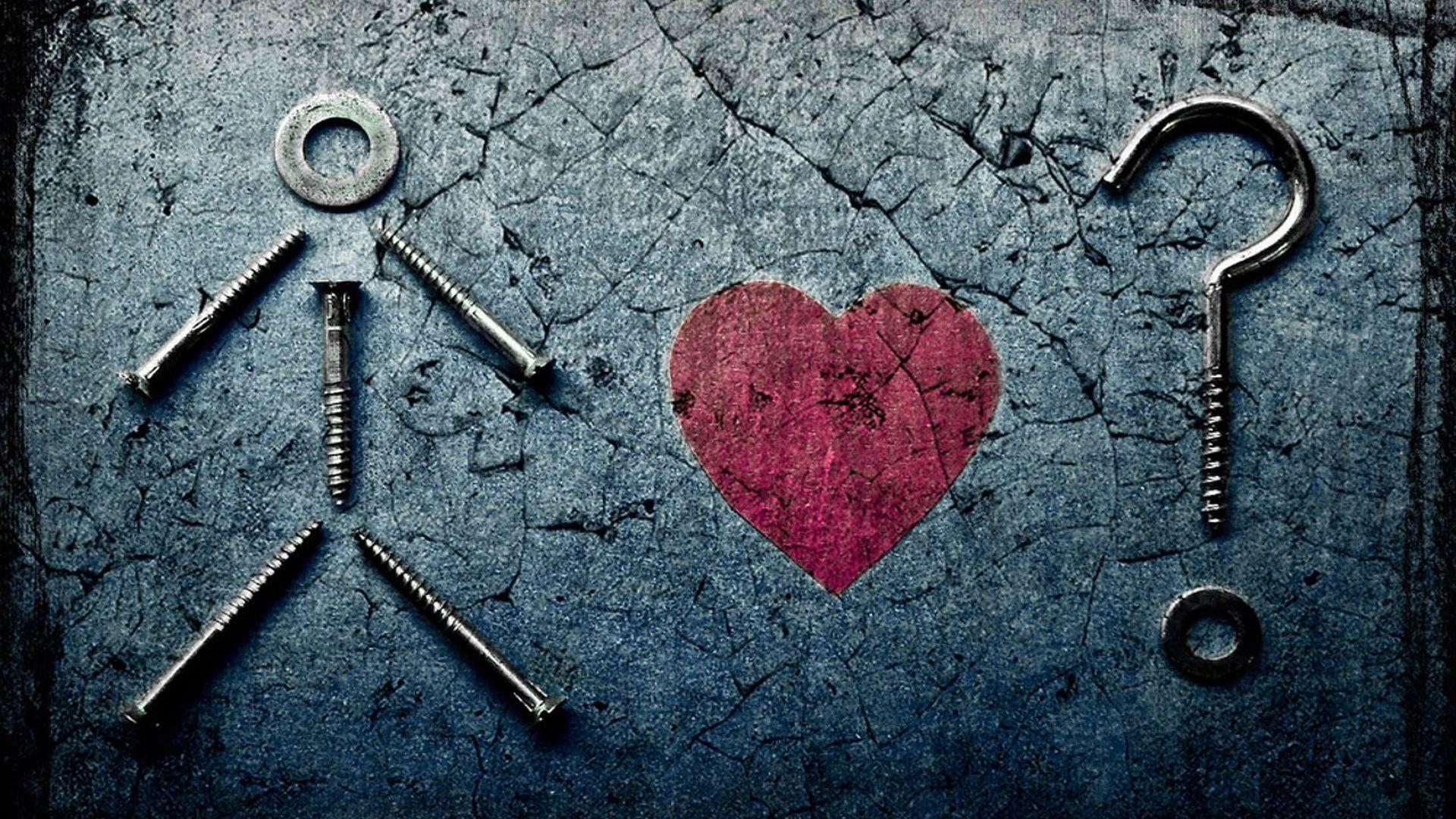 3D Insecure Love Wallpaper. HD 3D and Abstract Wallpaper