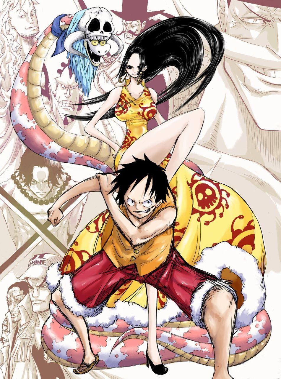 This is cool but I don't ship Hancock and Luffy.