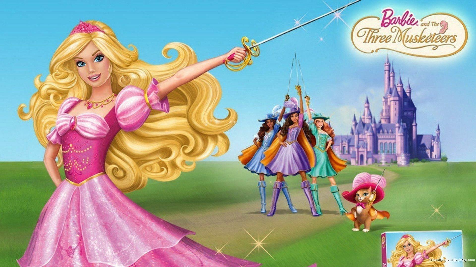 Barbie Wallpaper Three Musketeers HD Image