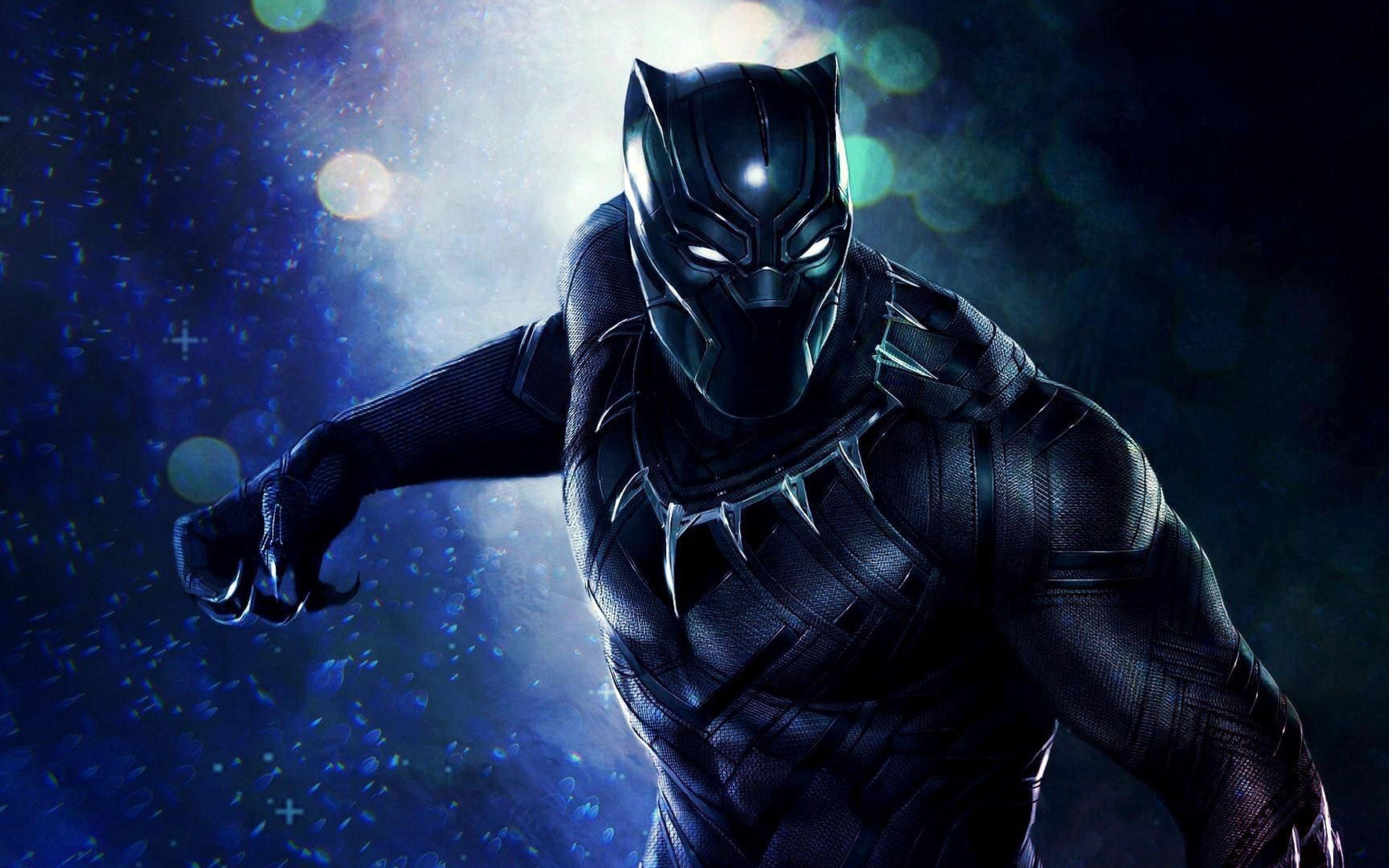 Superhero Black Panther, HD 8K Wallpaper
