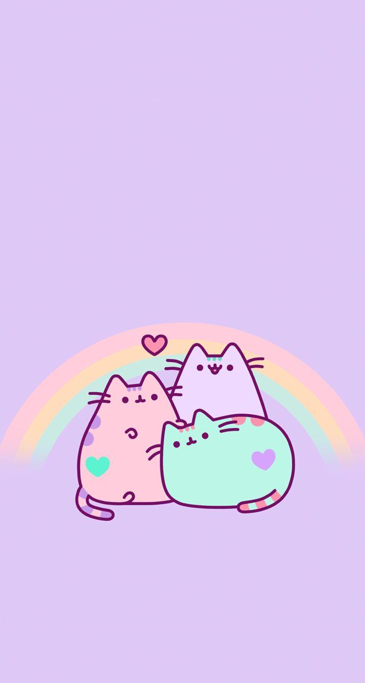 Pastel kawaii iPhone wallpaper. Facebook. Kawaii