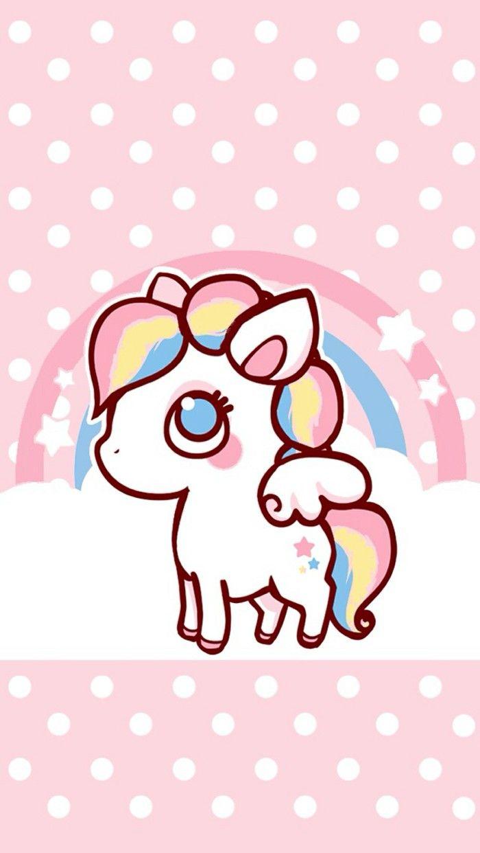 Kawaii Unicorn Wallpapers Wallpaper Cave