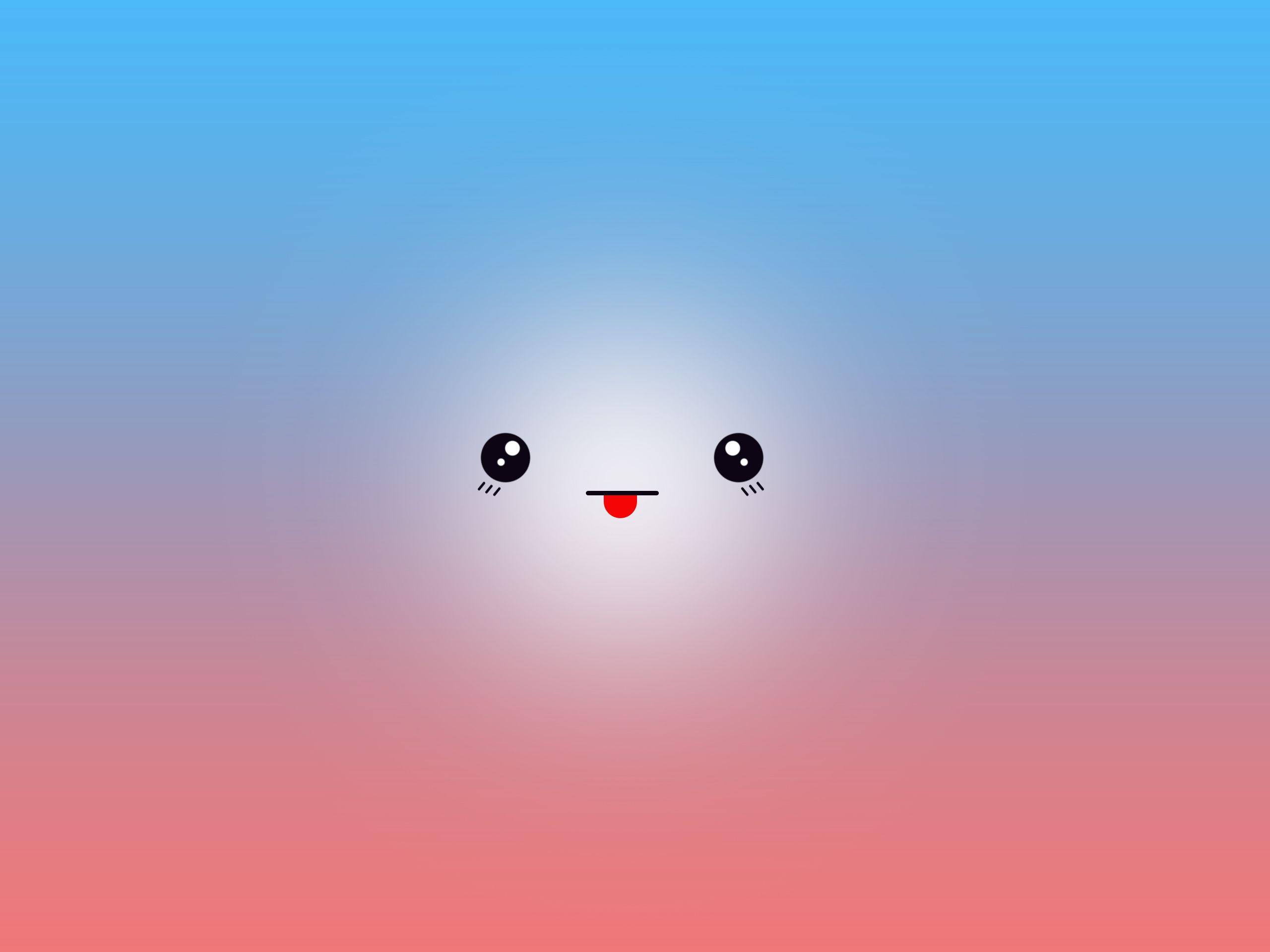 Kawaii Face Wallpaper iphone