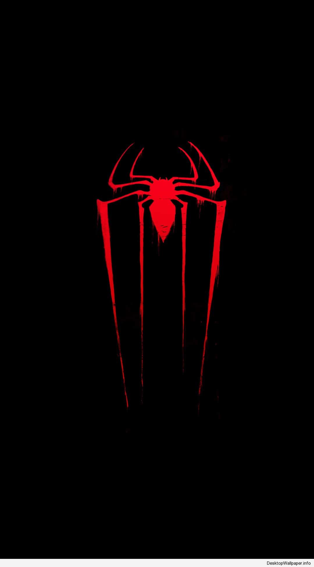 Download Black Venom Logo Spider Man Computer Wallpaper | Wallpapers.com