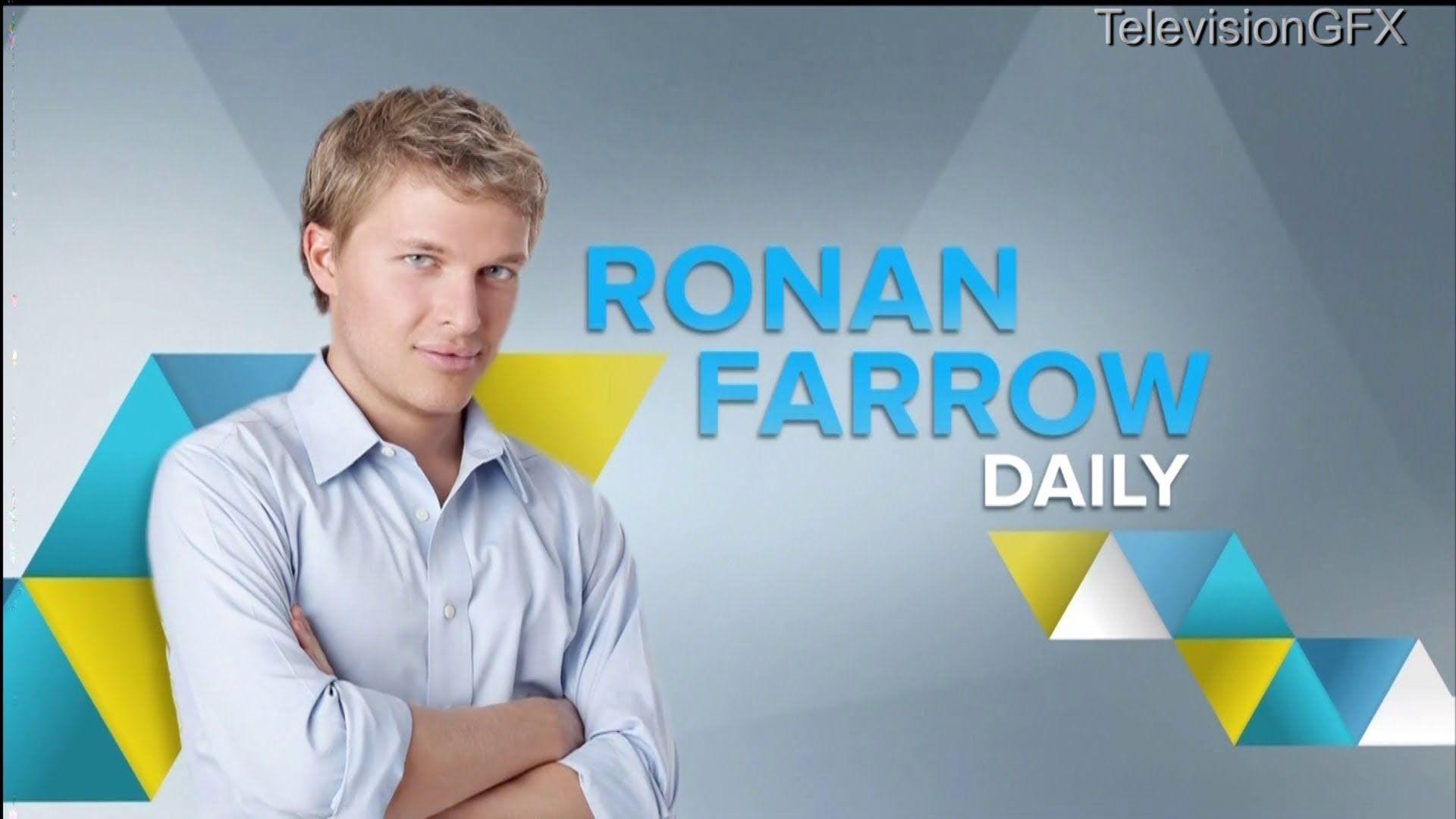 MSNBC Ronan Farrow Daily Graphics