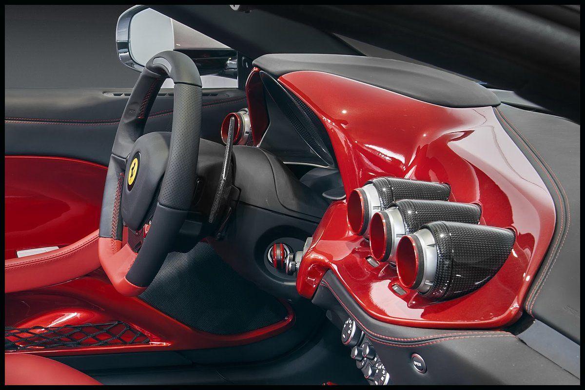 Ferrari F60 America Interior Dashboard Wallpaper. Ferrari