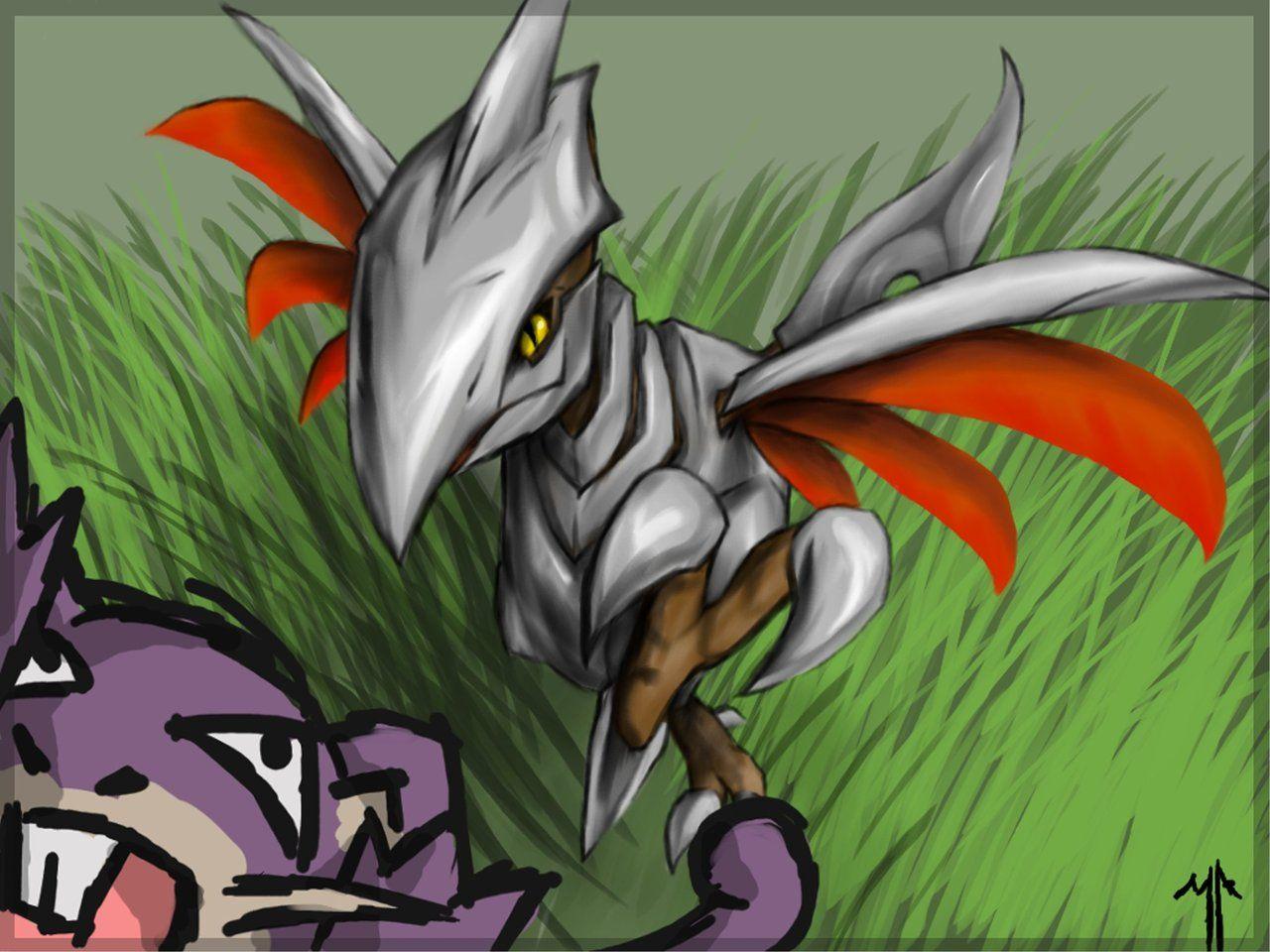 Skarmory. on the hunt