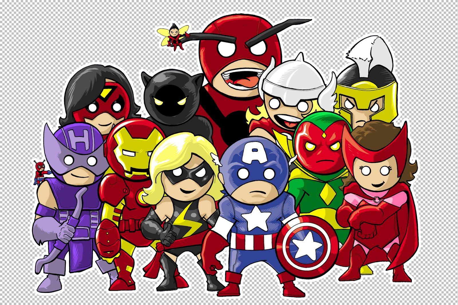 Baby Avengers Wallpaper
