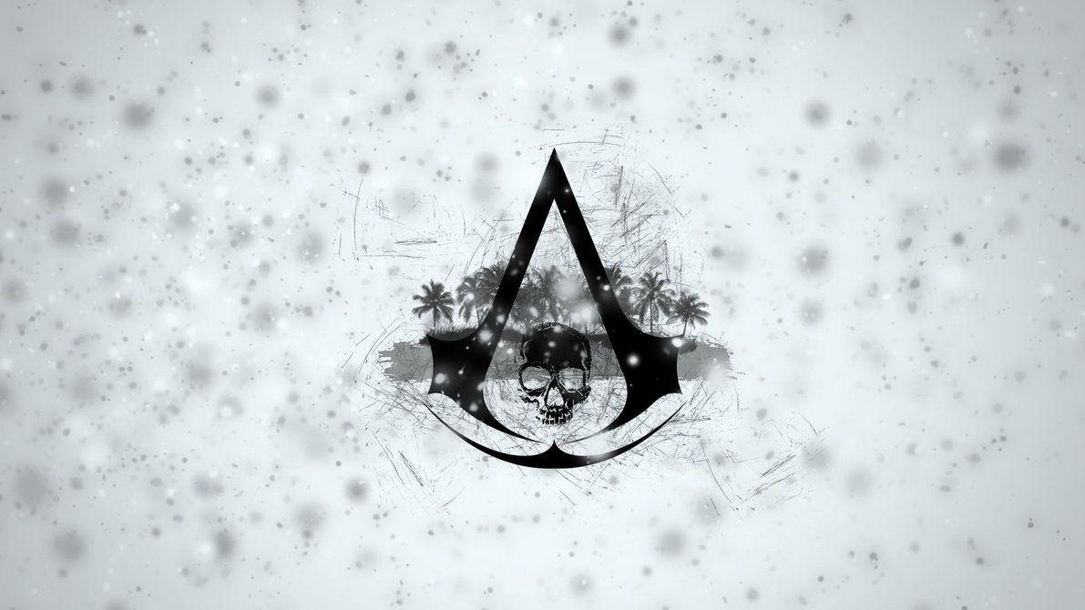 Assassin's Creed 4 Black Flag Logo Wallpaper By Binary Map