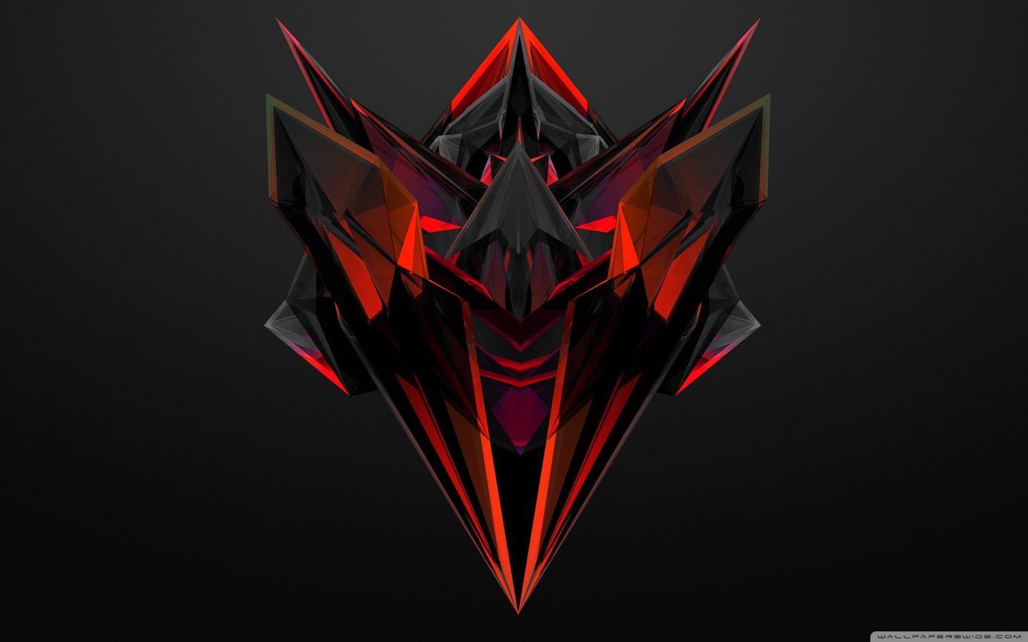Abstract Red ❤ 4K HD Desktop Wallpaper for • Wide & Ultra