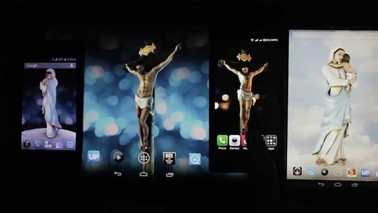 3D Jesus Christ Live Wallpaper, Free Animated Mobile App