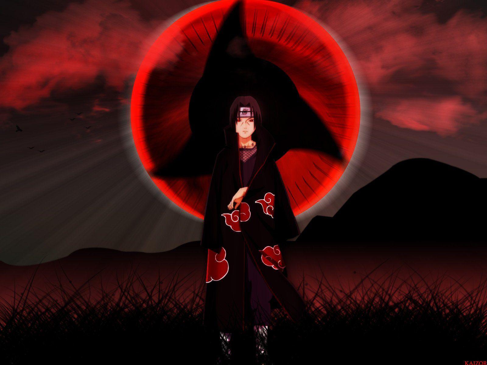 Background For Naruto Shippuden Akatsuki Uchiha Itachi Sharingan
