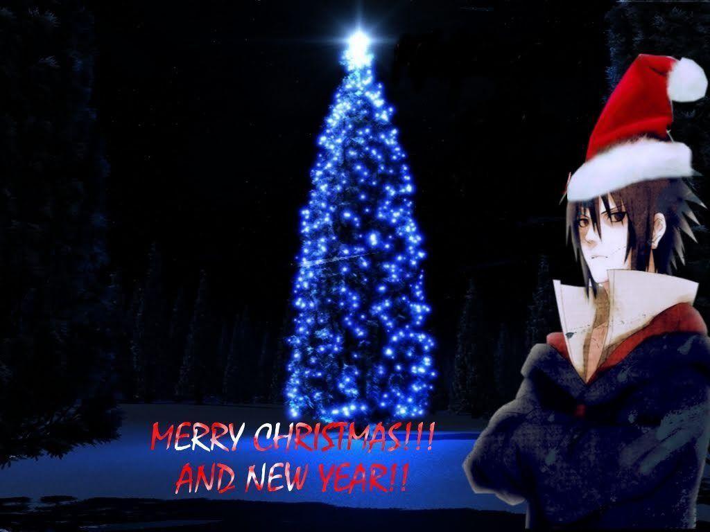 Sasuke (the man candy) image Sasuke Merry Christmas HD wallpaper