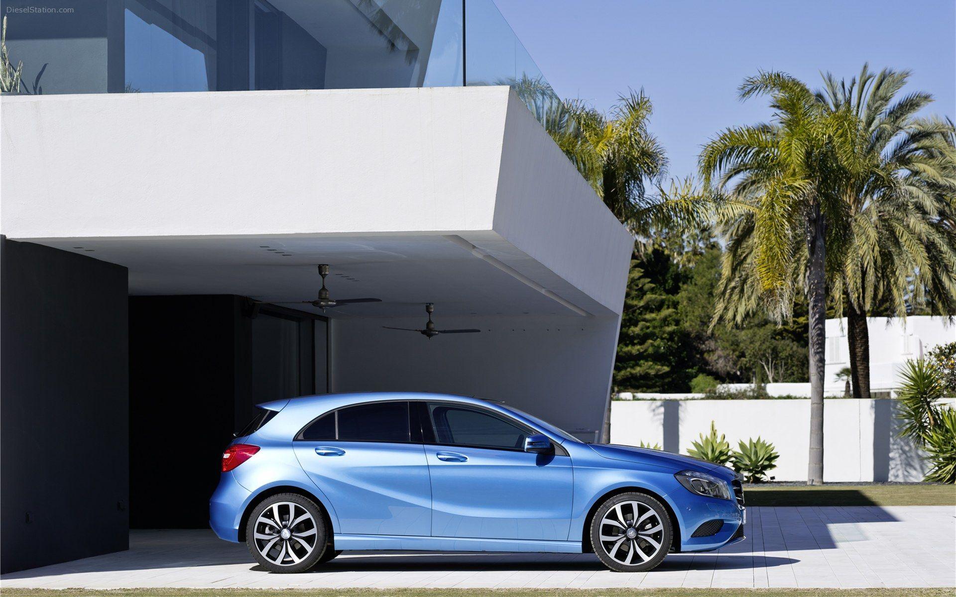 Mercedes Benz A Class 2013 Widescreen Exotic Car Wallpaper of 38