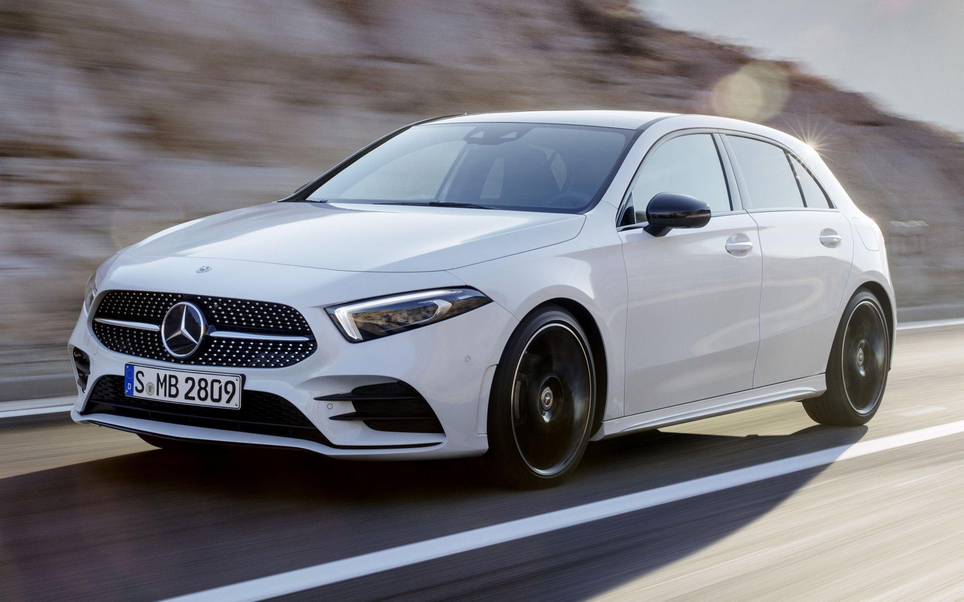 Mercedes Benz A Class AMG Line (2018) Wallpaper And HD Image