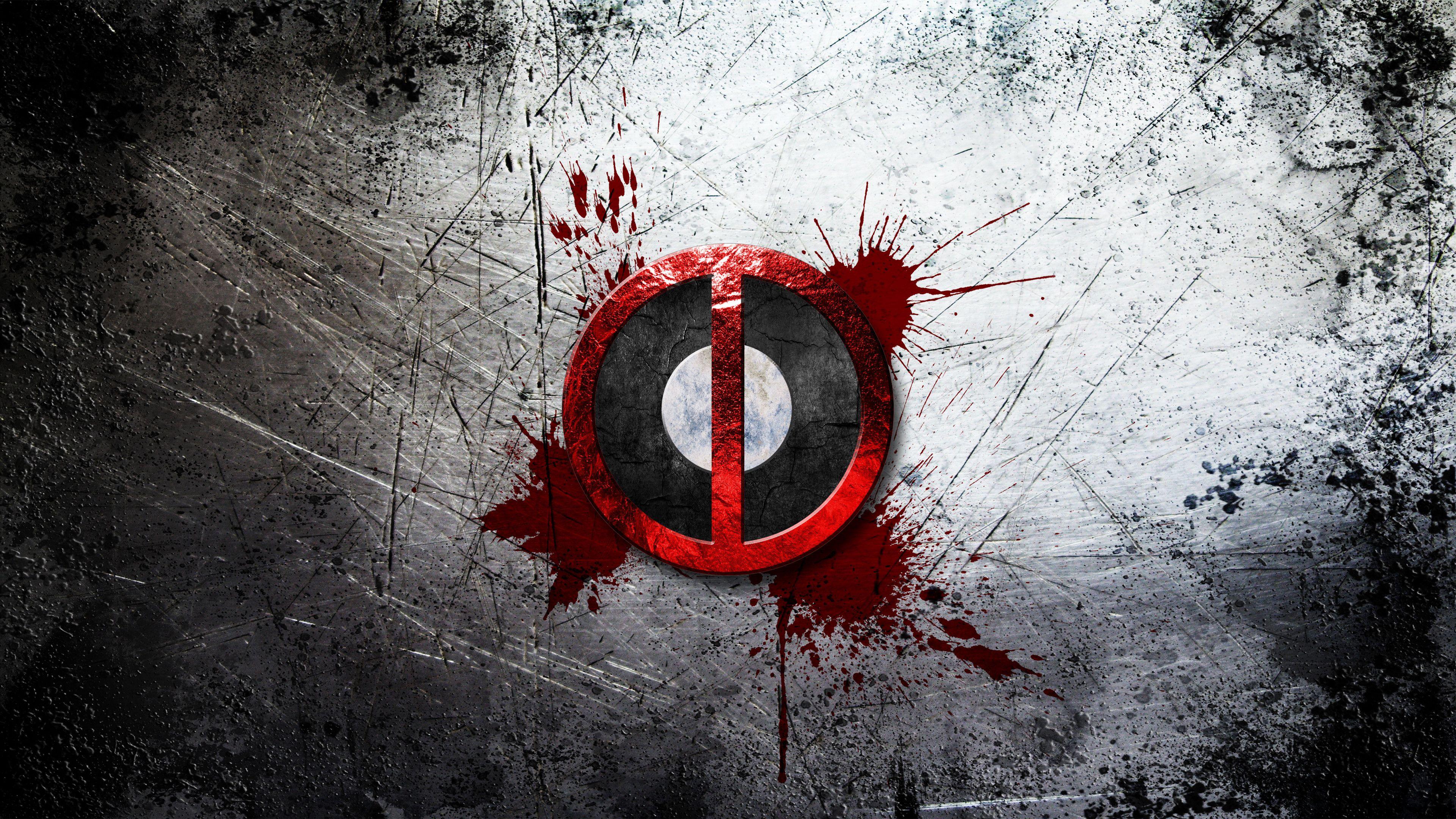 Deadpool Logo Wallpaper Free Download