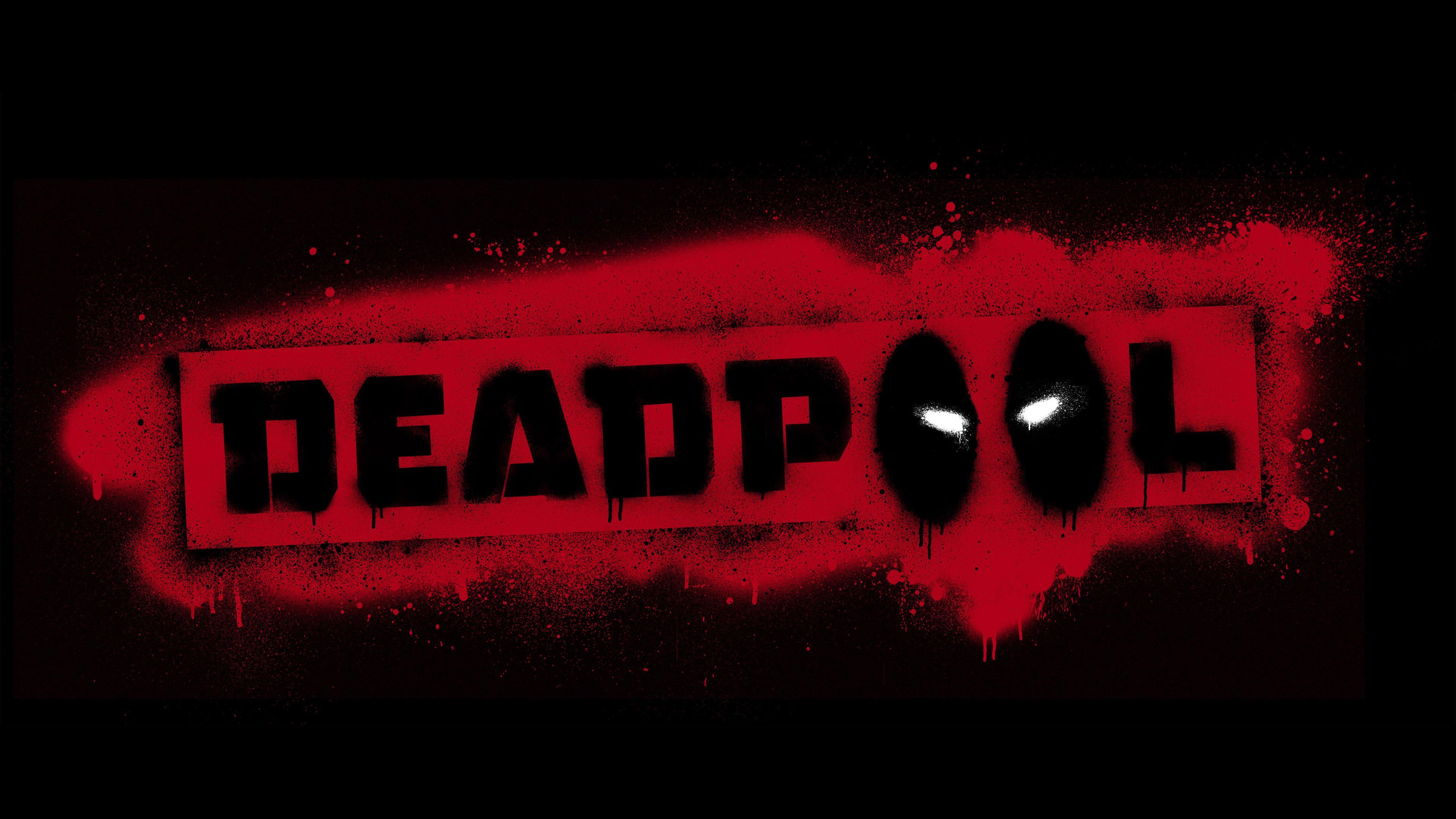 Deadpool 4k Logo, HD Games, 4k Wallpaper, Image, Background
