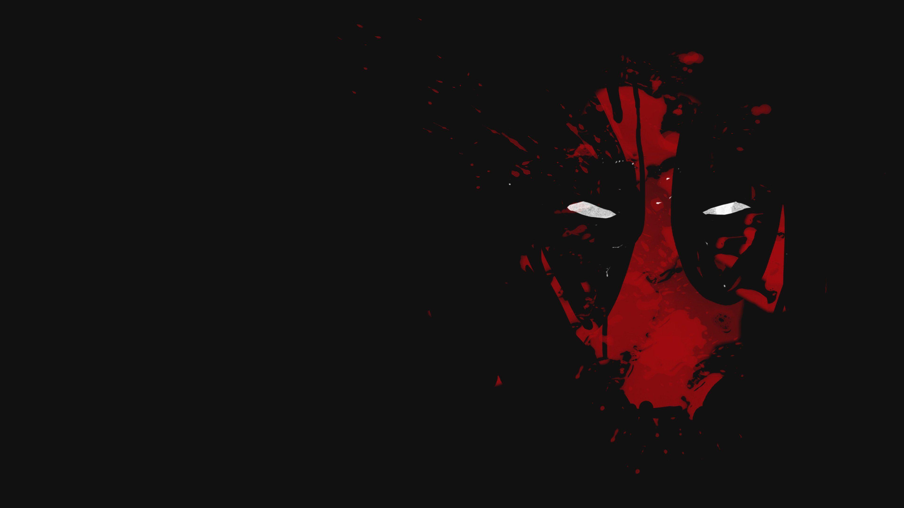 1080p Image: Ultra HD Deadpool Logo Wallpaper 4k