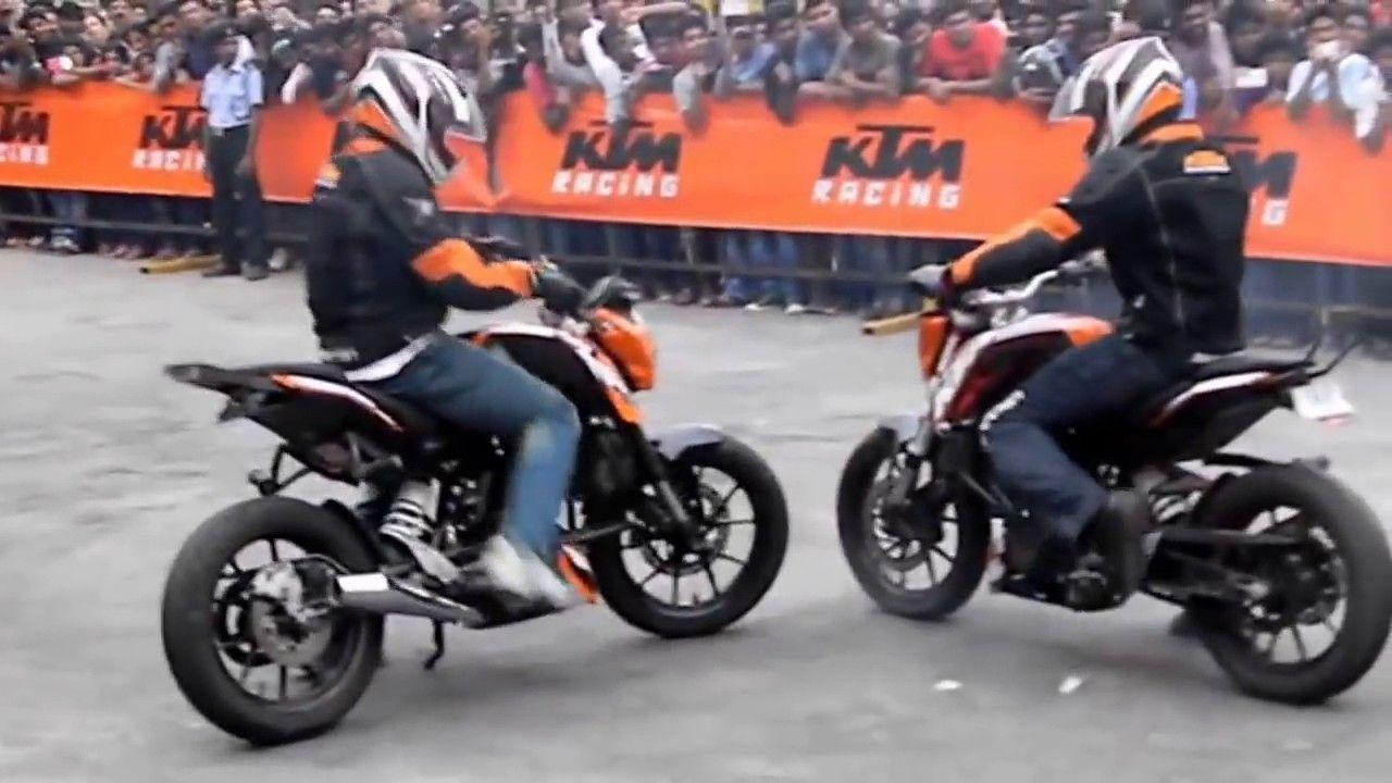 KTM duke bike stunt full hd