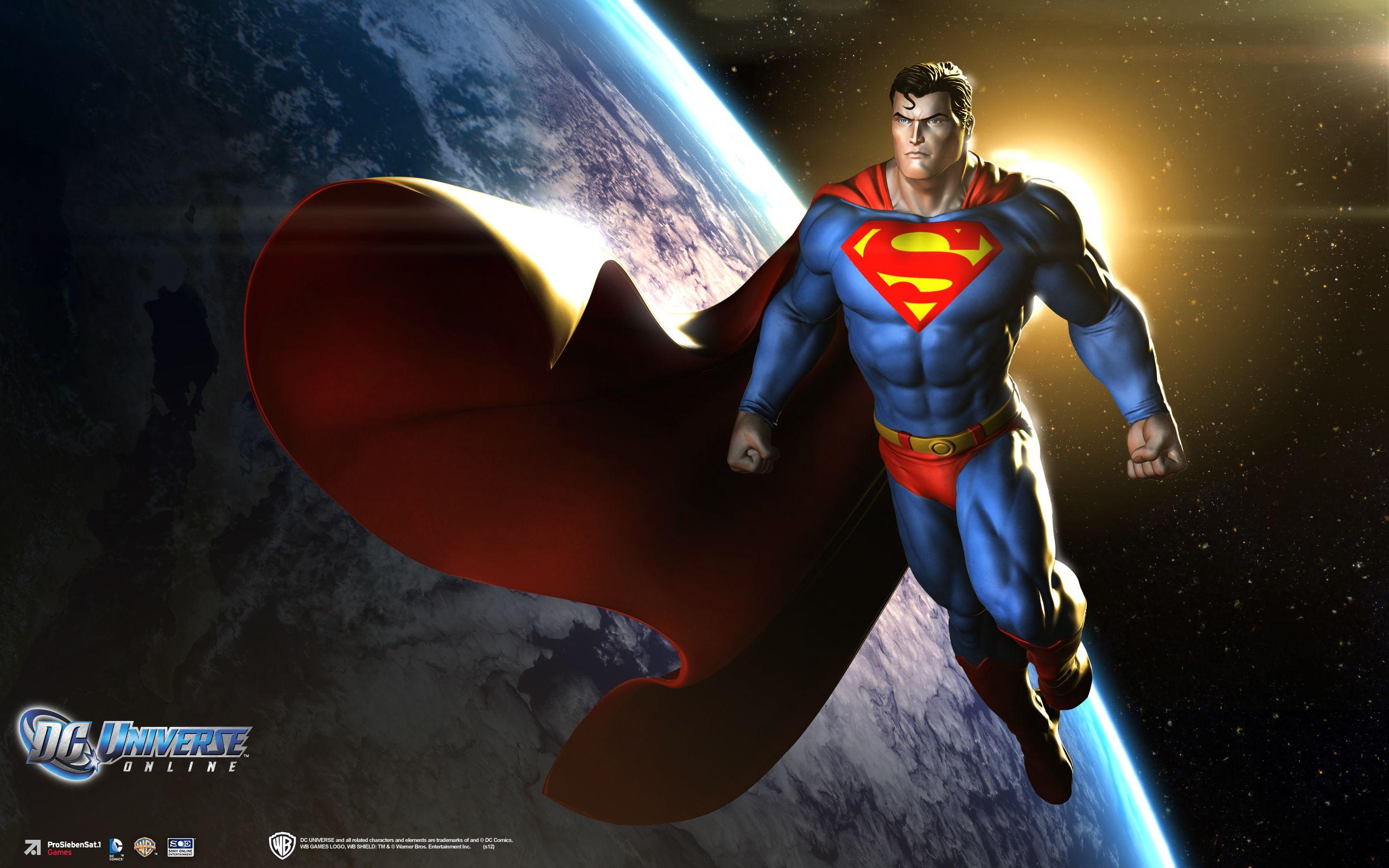 DC UNIVERSE ONLINE D C Superhero Comics Superman F Wallpaper
