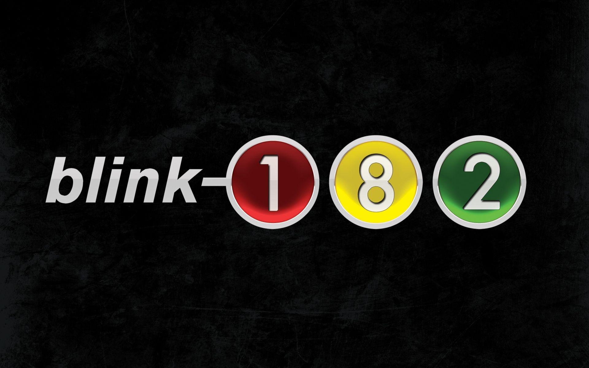 Download Wallpaper 1920x1200 Blink 182, Letters, Figures, Colors