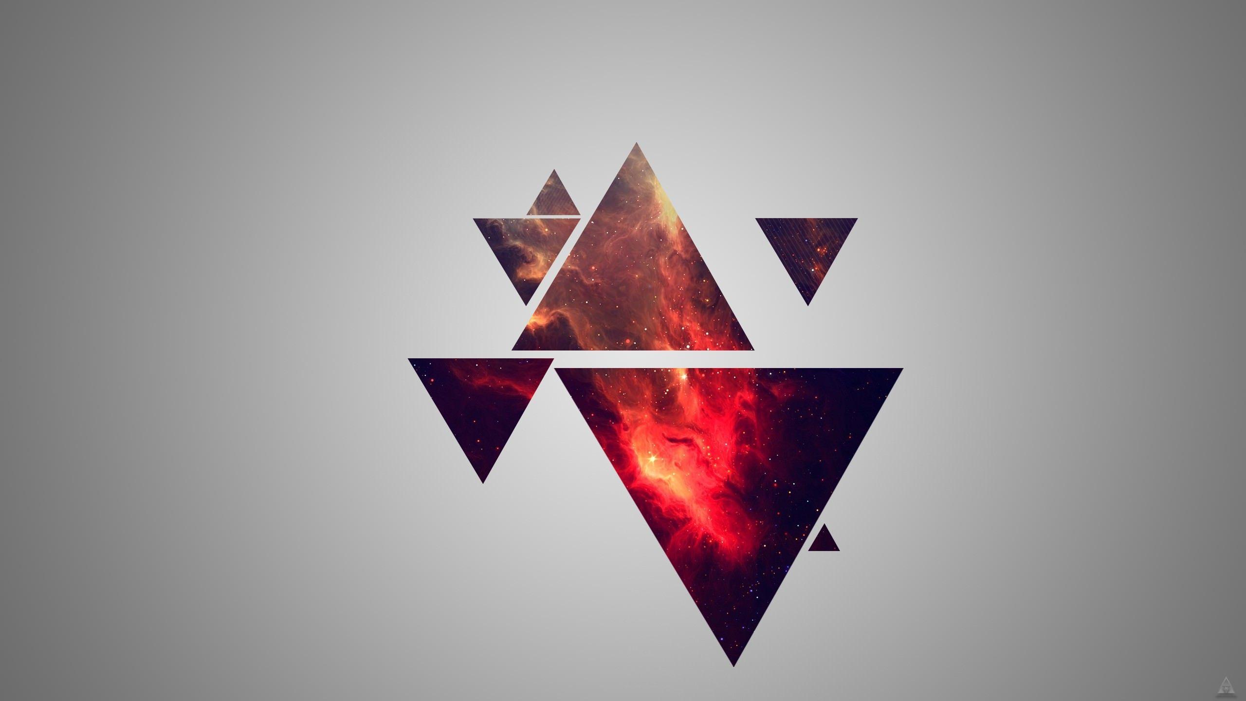 Abstract Hipster Minimalistic Nebulae Wallpaper