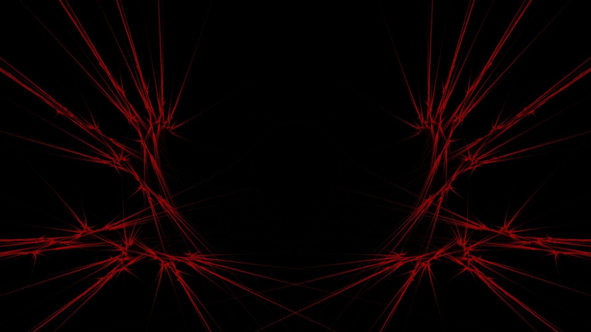 Download Wallpaper 1920x1080 red, black, abstract Full HD 1080p HD