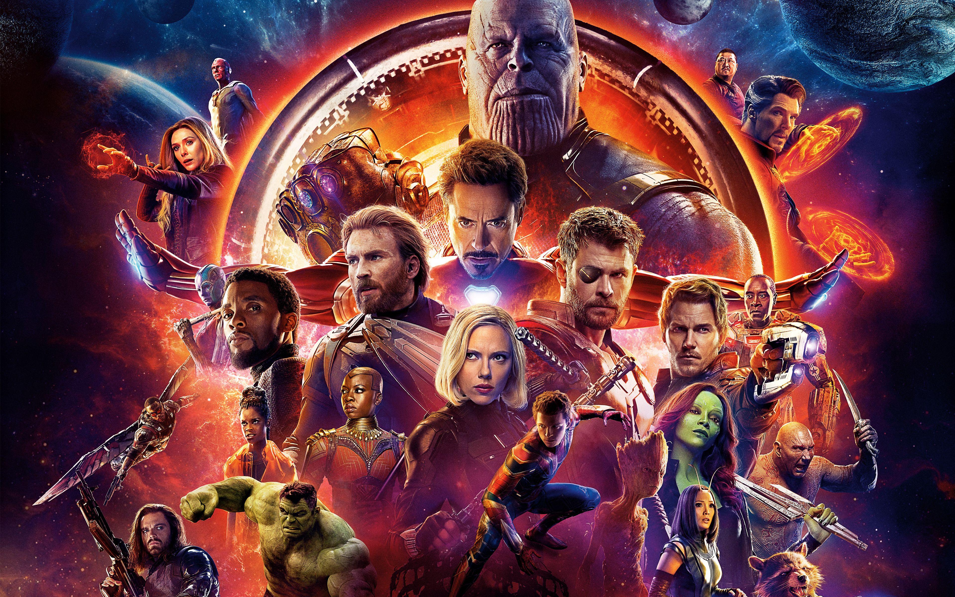 Avengers Infinity War 4K 8K Wallpapers
