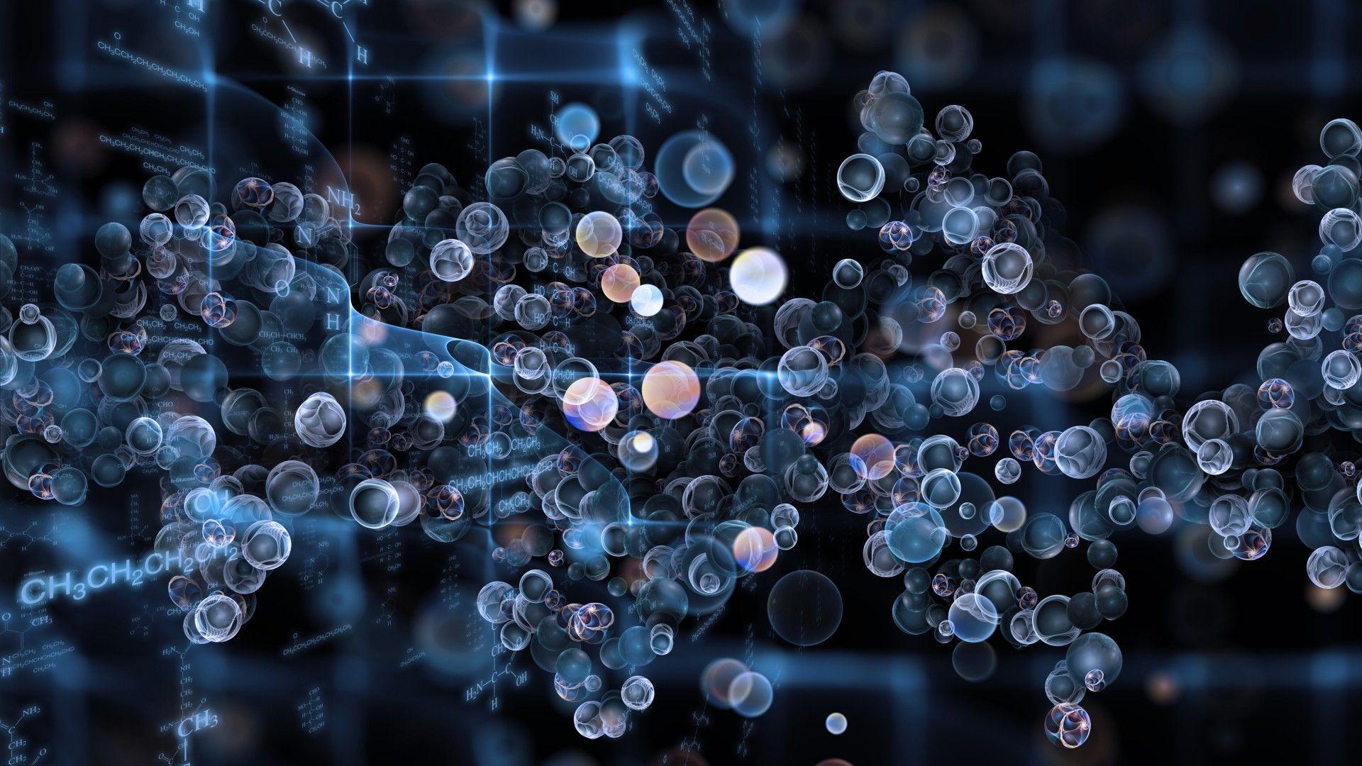 image Of HD Wallpaper Based On Chemistry Desktop Abstract Bubbles