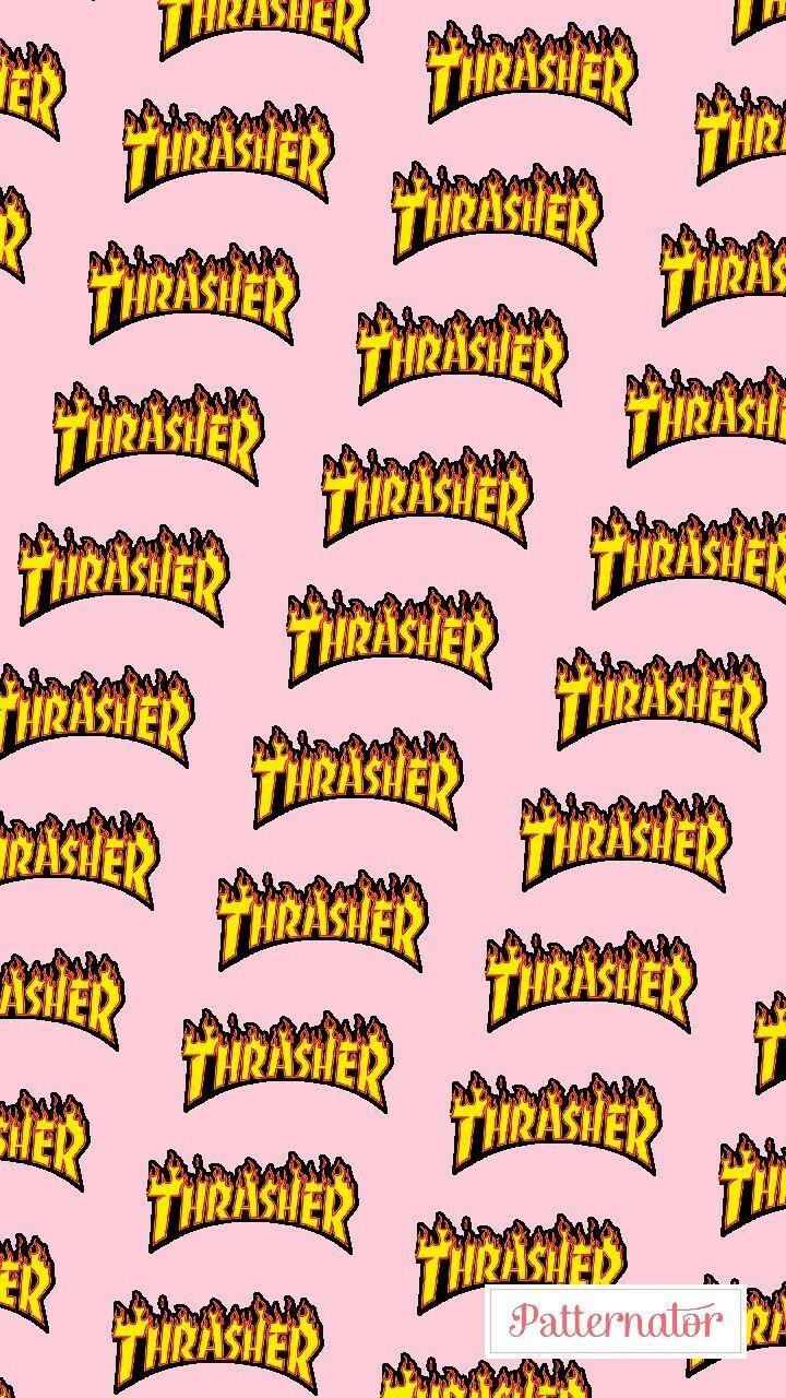 thrasher #skate #wallpaper #skateboarding. Skate fondos de