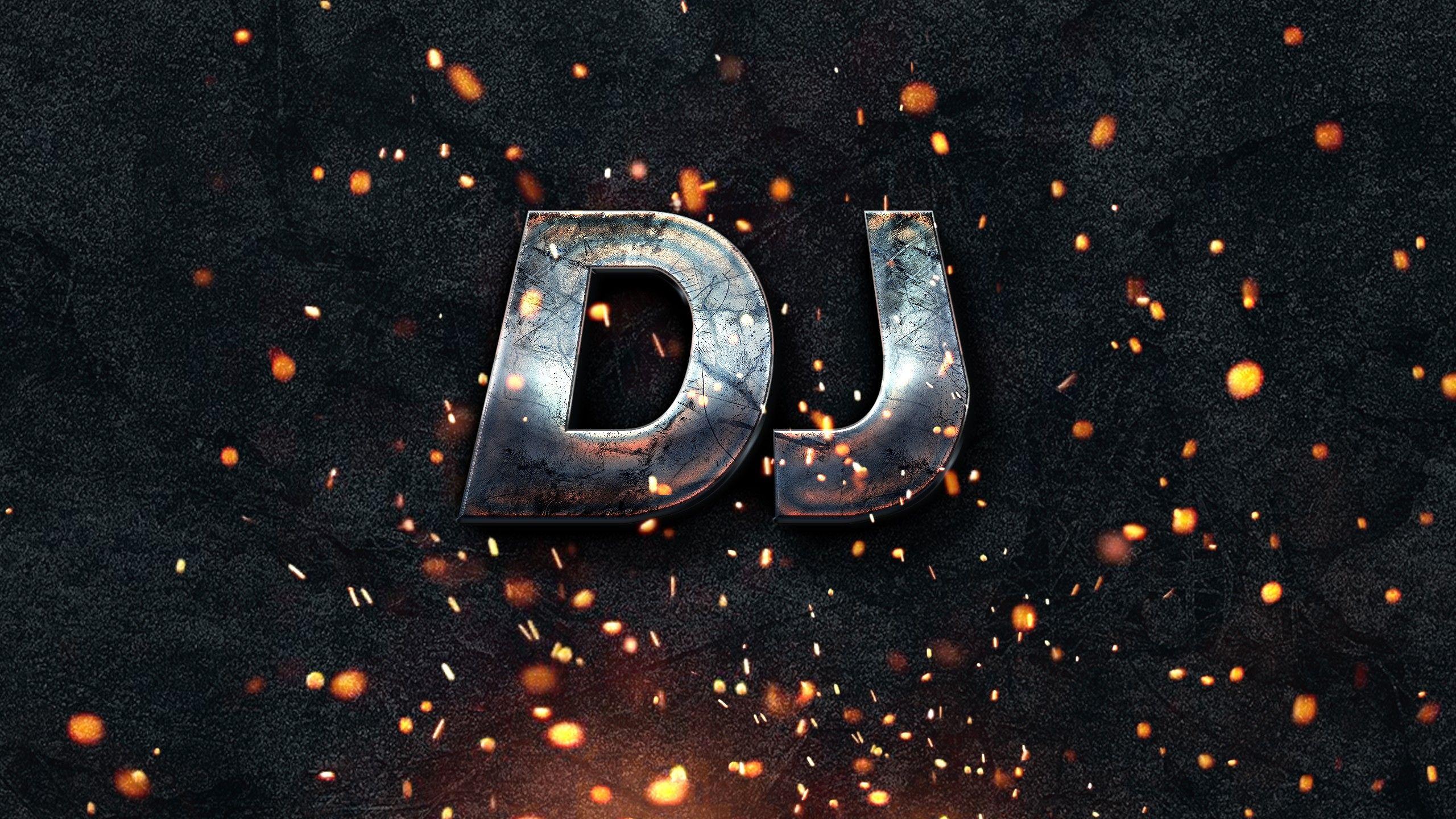 dj logo wallpaper desktop