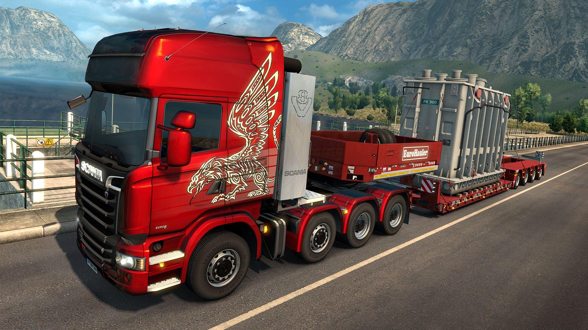 Euro Truck Simulator 2 Receives New 'Heavy Cargo' DLC Today; New