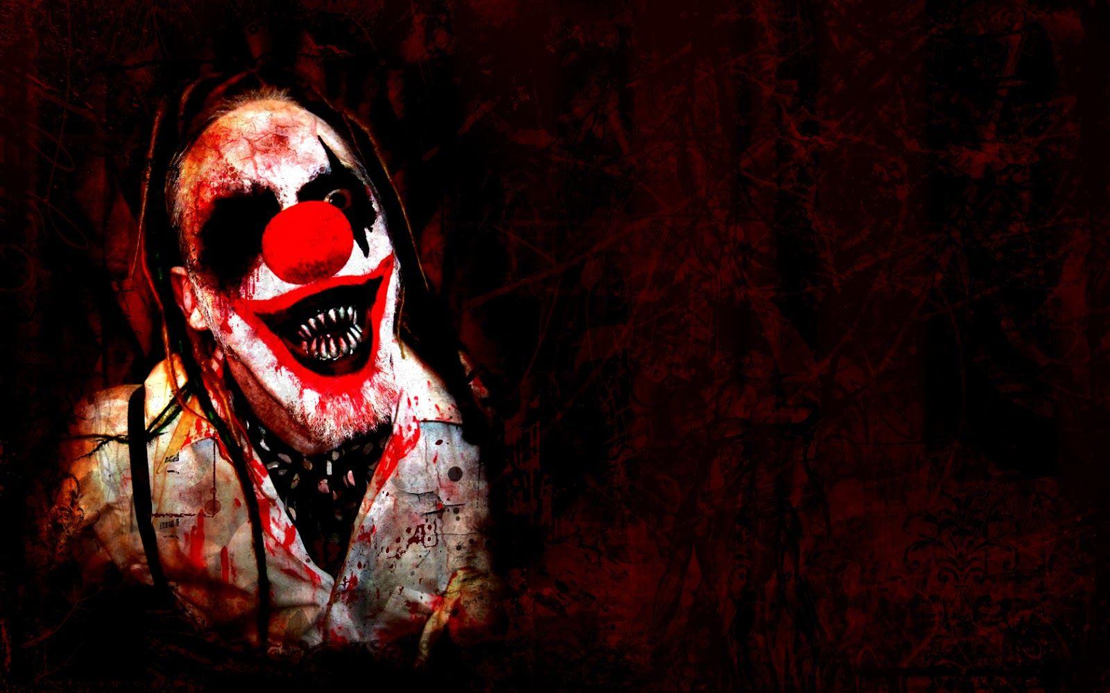 Horrors Clowns Wallpaper