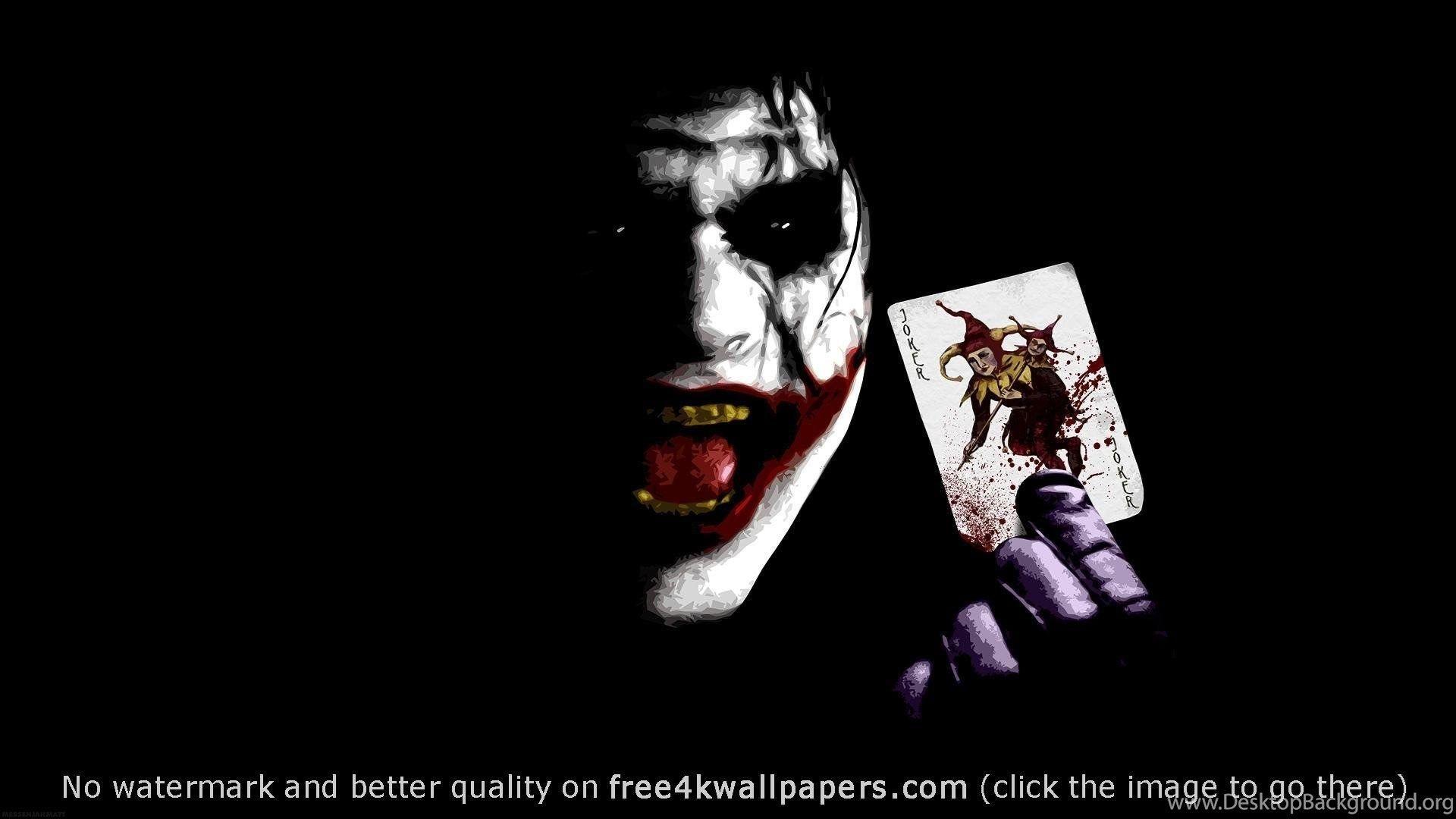 Joker In Dangerous Mod With Joker Card HD Wallpaper Desktop Background