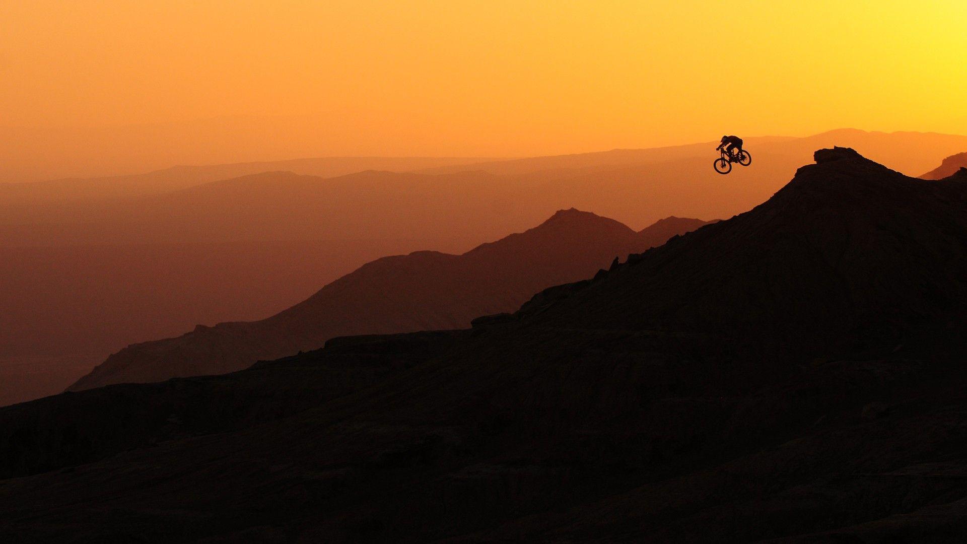 Downhill Bike Wide Wallpaper Free Download HD Wallpaper 1920×1080