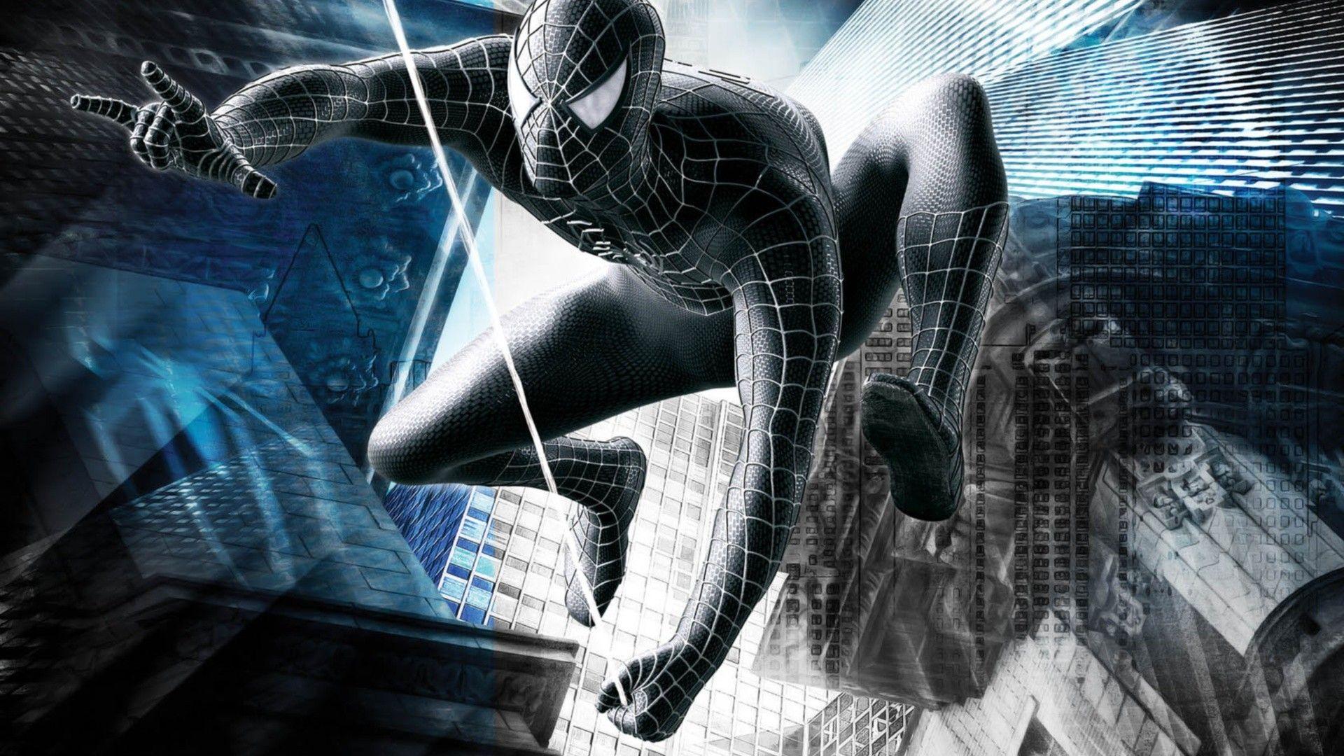 Spider Man black suit No way Home Wallpaper 4k Ultra HD ID8228