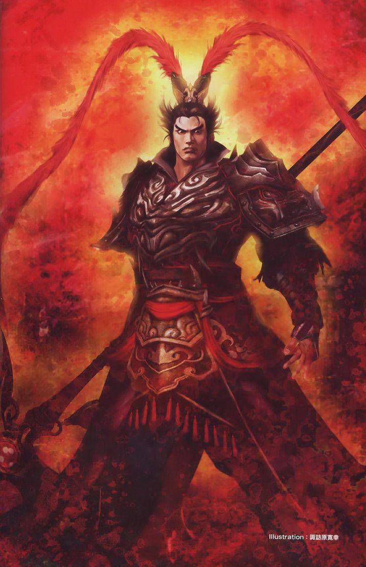 Dynasty Warriors 8 Lu Bu Artwork By DragonWarrior HT