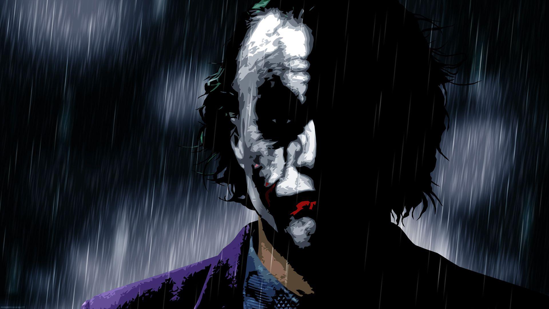 Batman The Dark Knight Rain Joker HD wallpaper. movies and tv