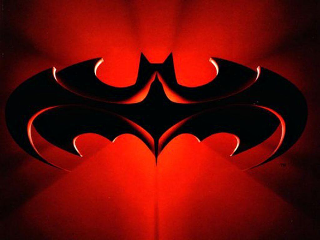 Red Logo Batman Wallpaper HD WallpaperD & Abstract Wallpaper
