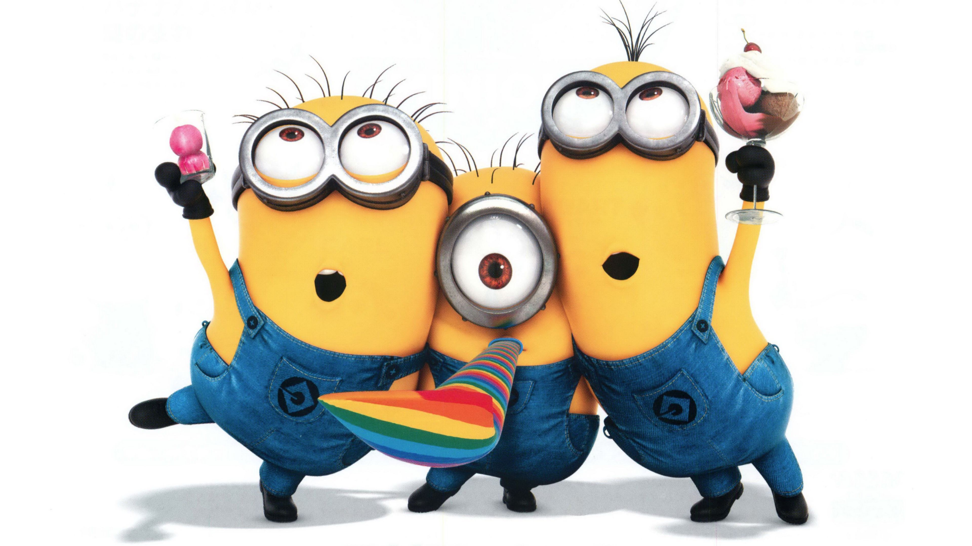 Minions 4K wallpaper for your desktop or mobile screen free and easy to download