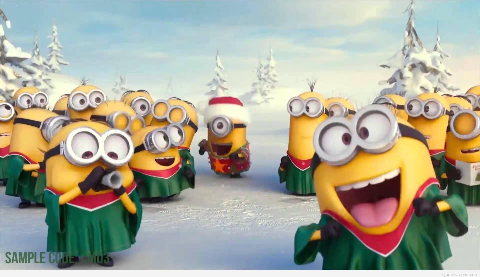 Minions Christmas Wallpapers - Wallpaper Cave