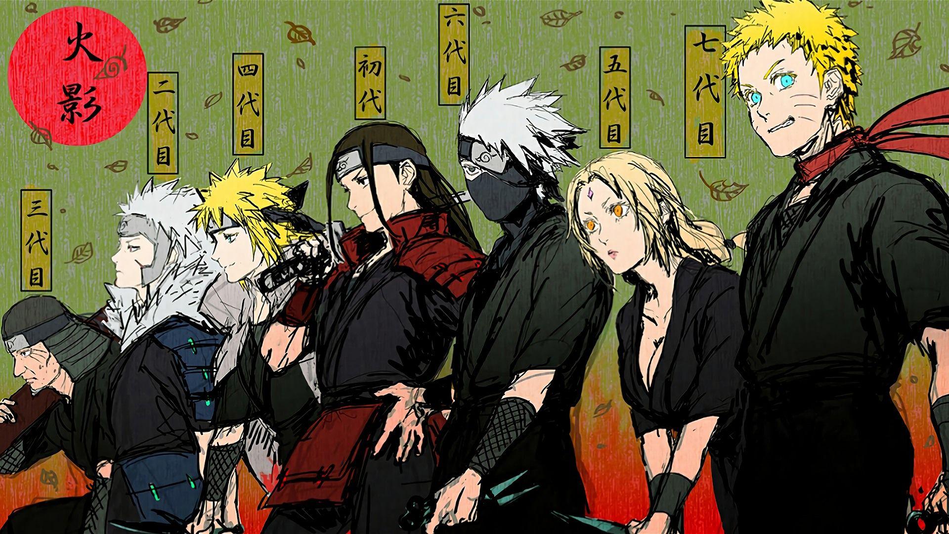 Naruto Hokage Wallpapers Hd - Wallpaper Cave