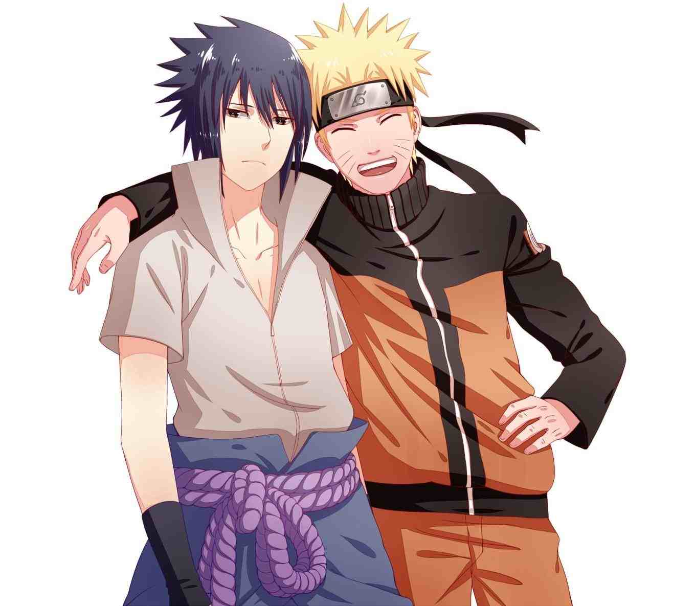 sasuke uchiha and naruto uzumaki hokage wallpaper picture