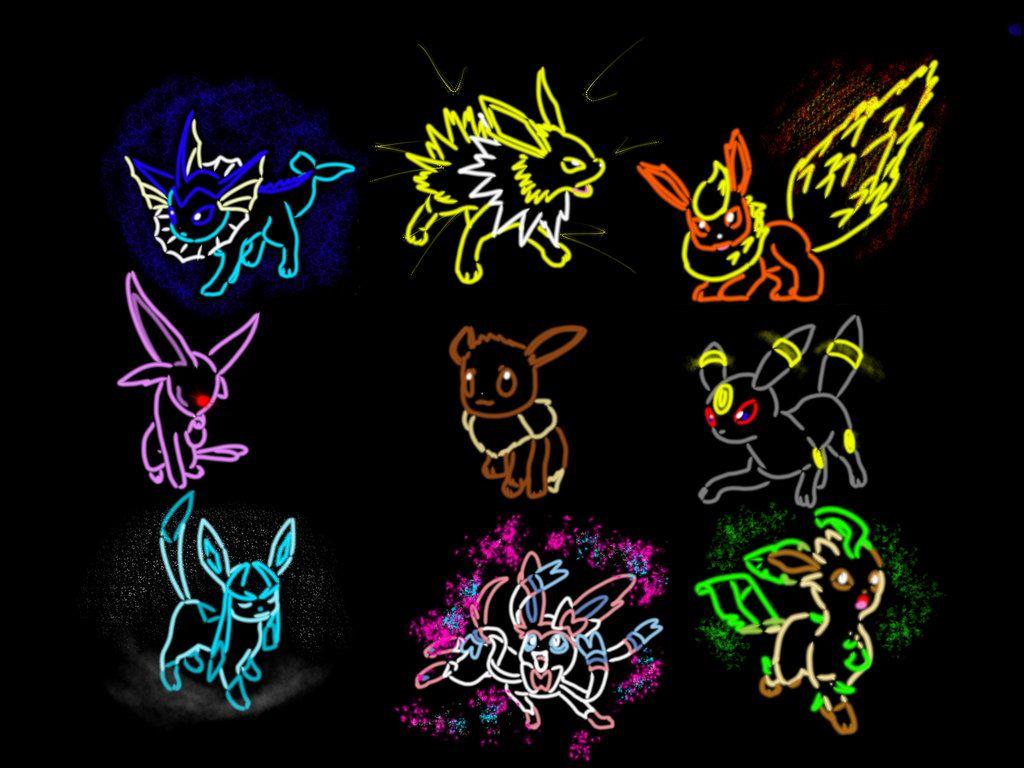 Eevee (the whole family tree)